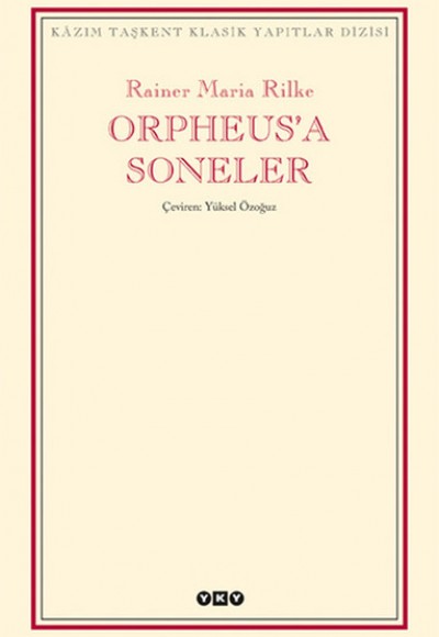 Orpheus'a Soneler Orpheus'a Soneler