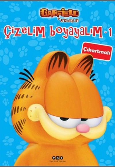 Çizelim Boyayalım 1 - Garfield ile Arkadaşları (Çıkartmalı) Çizelim Boyayalım 1 - Garfield ile Arkadaşları (Çıkartmalı)