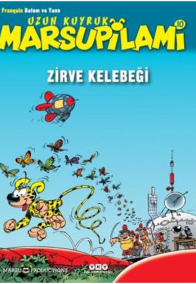 Uzun Kuyruk Marsupilami 10 - Zirve Kelebeği Uzun Kuyruk Marsupilami 10 - Zirve Kelebeği