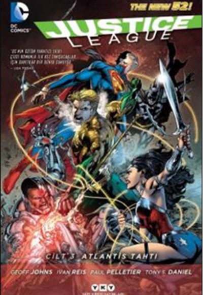 Justice League Cilt 3 - Atlantis Tahtı Justice League Cilt 3 - Atlantis Tahtı