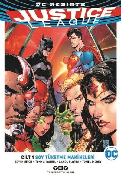 Justice League Cilt 1-Soy Tüketme Makineleri Justice League Cilt 1-Soy Tüketme Makineleri