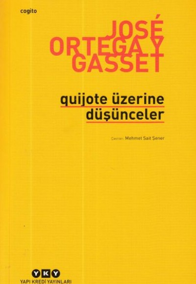 Quijote Üzerine Düşünceler Quijote Üzerine Düşünceler