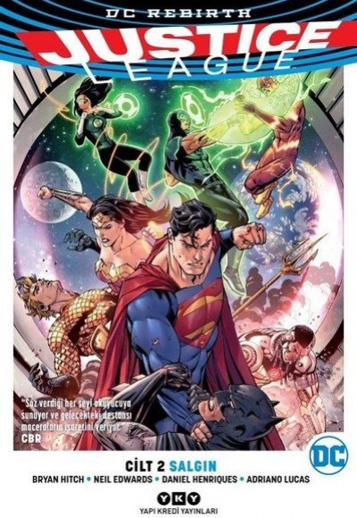 Justice League Cilt 2 - Salgın Justice League Cilt 2 - Salgın
