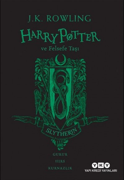 Harry Potter ve Felsefe Taşı 20. Yıl Slytherin Özel Baskısı Harry Potter ve Felsefe Taşı 20. Yıl Slytherin Özel Baskısı