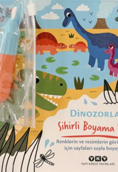 Sihirli Boyama Kitabı - Dinozorlar Sihirli Boyama Kitabı - Dinozorlar