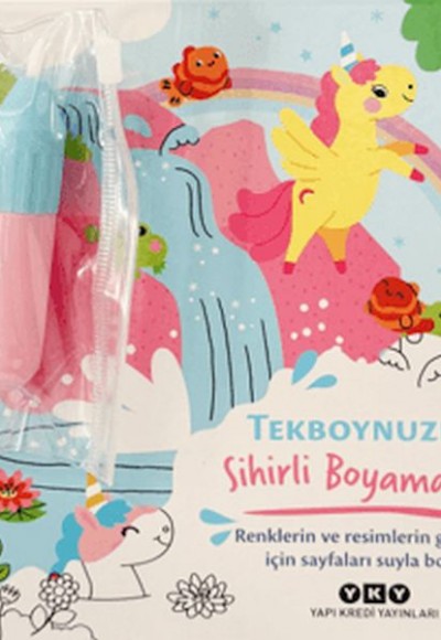 Sihirli Boyama Kitabı - Tekboynuzlar Sihirli Boyama Kitabı - Tekboynuzlar