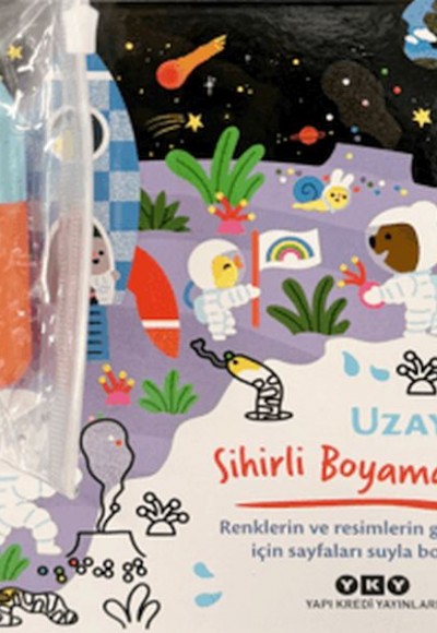 Sihirli Boyama Kitabı - Uzay Sihirli Boyama Kitabı - Uzay
