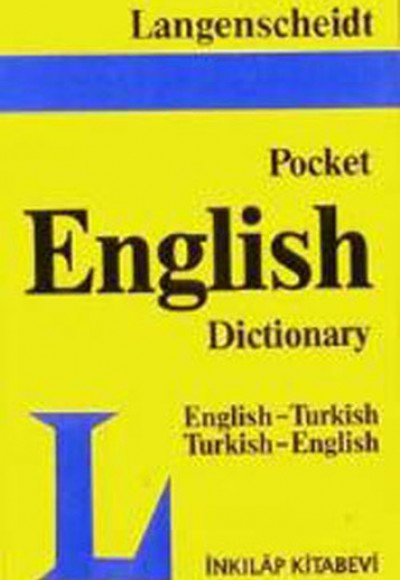 Pocket English Dictionary / İngilizce-Türkçe Türkçe-İngilizce Pocket English Dictionary / İngilizce-Türkçe Türkçe-İngilizce