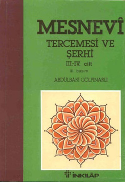 Mesnevi Tercümesi 3-4 Mesnevi Tercümesi 3-4