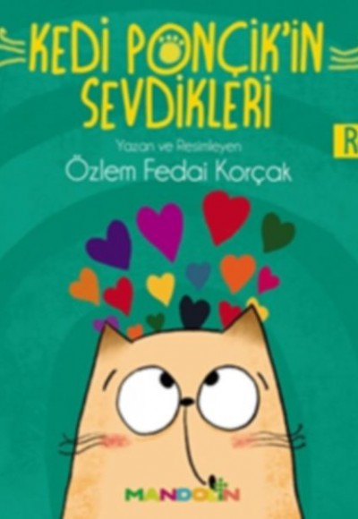 Kedi Ponçik'in Sevdikleri - Renkler Kedi Ponçik'in Sevdikleri - Renkler