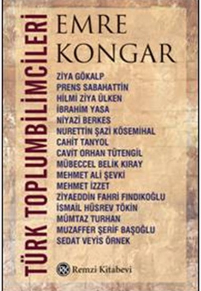Türk Toplumbilimcileri Türk Toplumbilimcileri