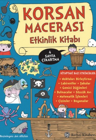 Korsan Macerası - Etkinlik Kitabı Korsan Macerası - Etkinlik Kitabı