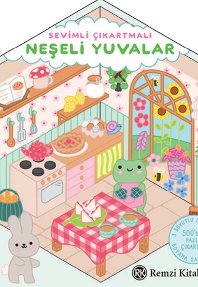 Sevimli Çıkartmalı Neşeli Yuvalar Sevimli Çıkartmalı Neşeli Yuvalar