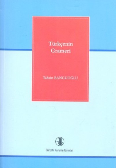 Türkçenin Grameri Türkçenin Grameri