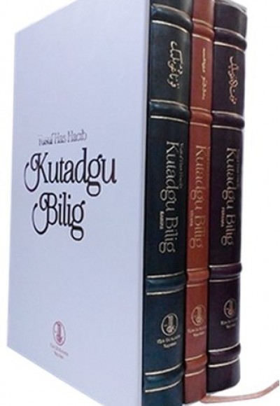 Kutadgu Bilig - Kutulu 3 Kitap Takım Kutadgu Bilig - Kutulu 3 Kitap Takım