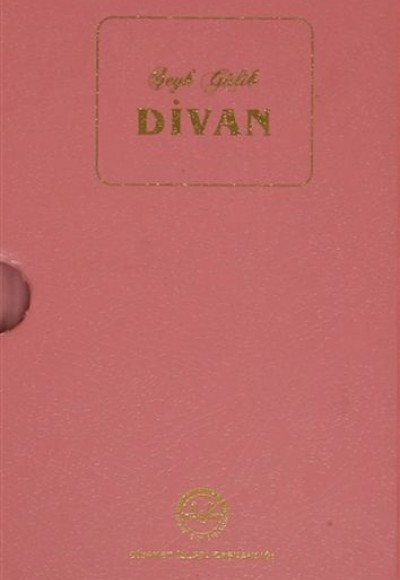 Divan Şeyh Galib Divan Şeyh Galib