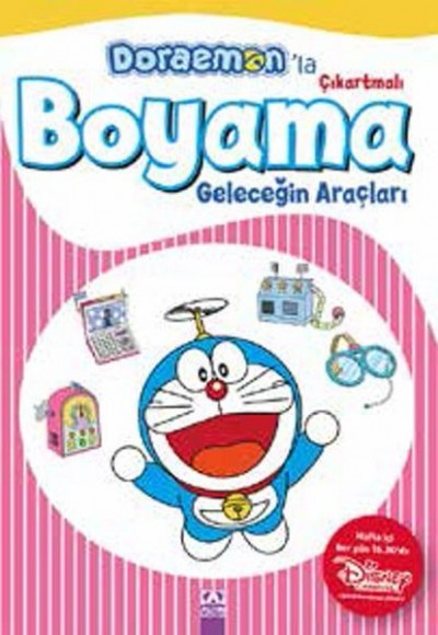 Doraemonla Çıkartmalı Boyama Geleceğin Araçları Doraemonla Çıkartmalı Boyama Geleceğin Araçları