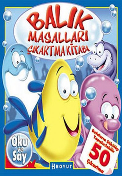 Balık Masalları Çıkartma Kitabı Balık Masalları Çıkartma Kitabı