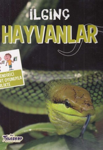 İlginç Hayvanlar - Eğlendirici Kart Oyunuyla Birlikte İlginç Hayvanlar - Eğlendirici Kart Oyunuyla Birlikte