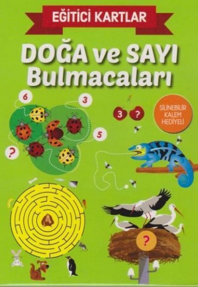 Eğitici Kartlar Doğa ve Sayı Bulmacaları Eğitici Kartlar Doğa ve Sayı Bulmacaları