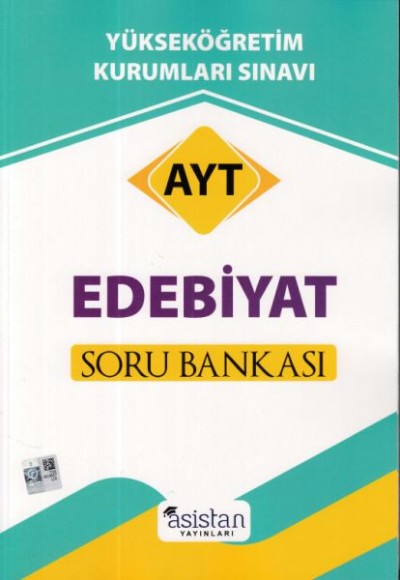 Asistan AYT Edebiyat Soru Bankası (Yeni) Asistan AYT Edebiyat Soru Bankası (Yeni)