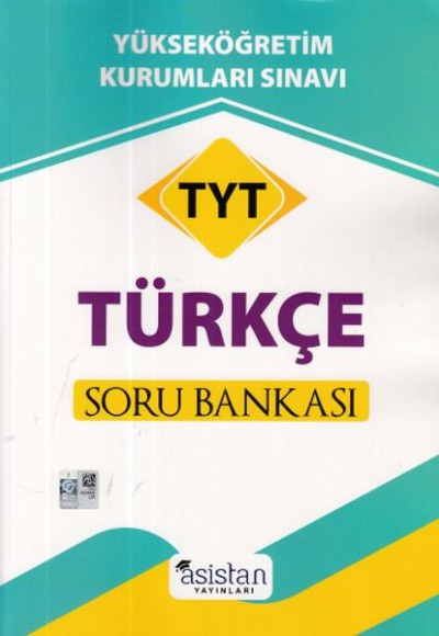 Asistan TYT Türkçe Soru Bankası (Yeni) Asistan TYT Türkçe Soru Bankası (Yeni)