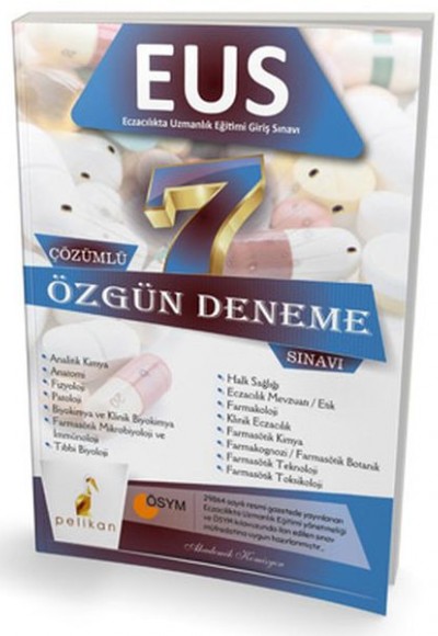 Pelikan EUS 7 Çözümlü Özgün Deneme Sınavı Pelikan EUS 7 Çözümlü Özgün Deneme Sınavı