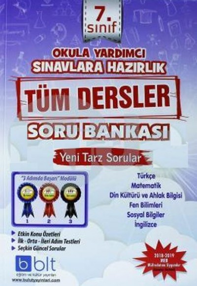 Bulut 7.Sınıf Tüm Dersler Soru Bankası