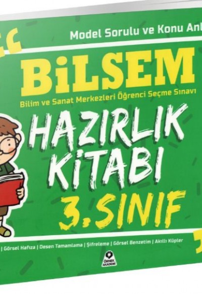 Örnek Akademi 3. Sınıf Bilsem Hazırlık Kitabı (Yeni) Örnek Akademi 3. Sınıf Bilsem Hazırlık Kitabı (Yeni)