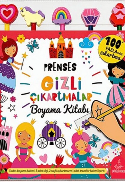 Prenses Gizli Çıkartmalar Boyama Kitabı Prenses Gizli Çıkartmalar Boyama Kitabı