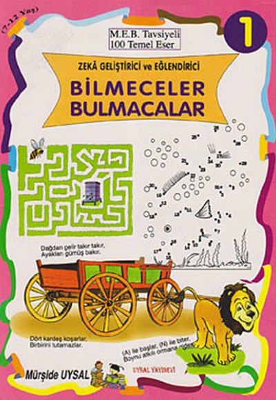 Zeka Geliştirici ve Eğlendirici Bilmeceler Bulmacalar (10 Kitap Takım) Zeka Geliştirici ve Eğlendirici Bilmeceler Bulmacalar (10 Kitap Takım)