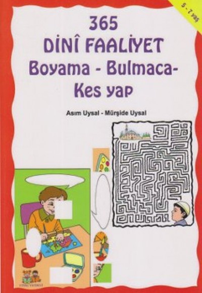 365 Dini Faaliyet Boyama - Bulmaca - Kes Yap 365 Dini Faaliyet Boyama - Bulmaca - Kes Yap