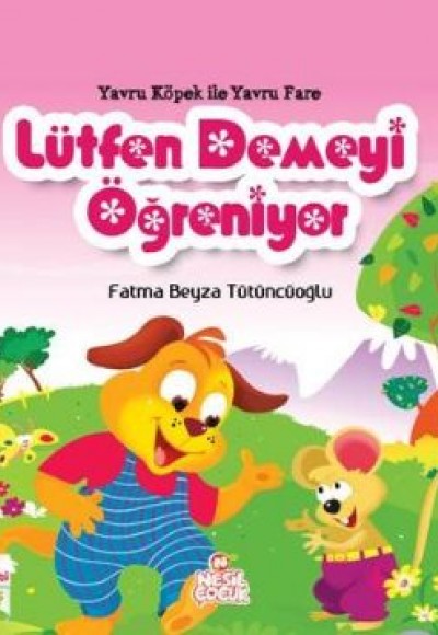 Yavru Köpek ile Yavru Fare Lütfen Demeyi Öğreniyor Yavru Köpek ile Yavru Fare Lütfen Demeyi Öğreniyor
