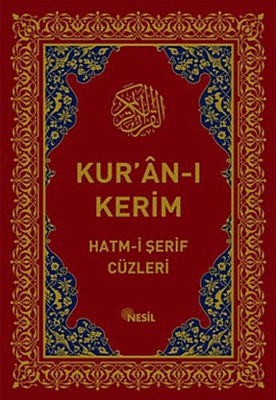 Kur'an-ı Kerim Hatm-i Şerif Cüzleri (30 Cüz) Kur'an-ı Kerim Hatm-i Şerif Cüzleri (30 Cüz)
