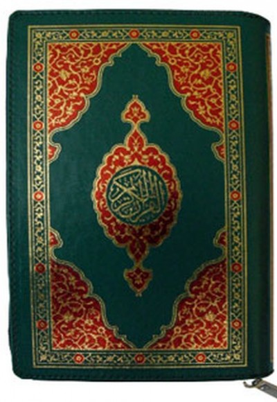Kur'an-ı Kerim / Bilgisayar Hatlı - Şamua - Yaldızlı - 4 Renk (Fermuarlı) Kur'an-ı Kerim / Bilgisayar Hatlı - Şamua - Yaldızlı - 4 Renk (Fermuarlı)