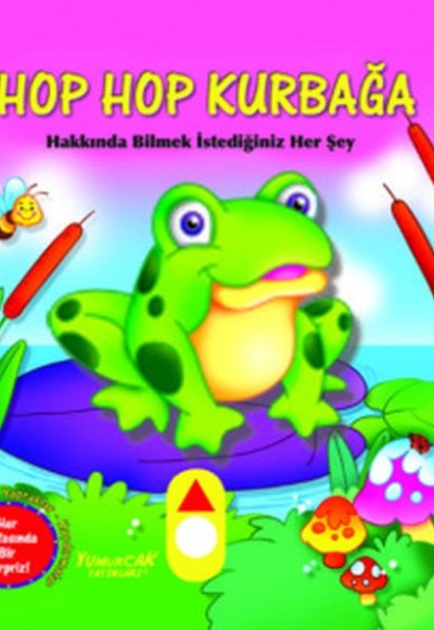 Hop Hop Kurbağa - Hareketli Kitap Hop Hop Kurbağa - Hareketli Kitap
