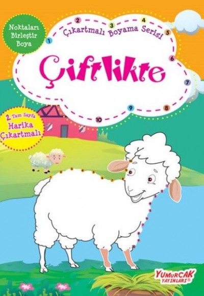 Çiftlikte-Çıkartmalı Boyama Serisi Çiftlikte-Çıkartmalı Boyama Serisi