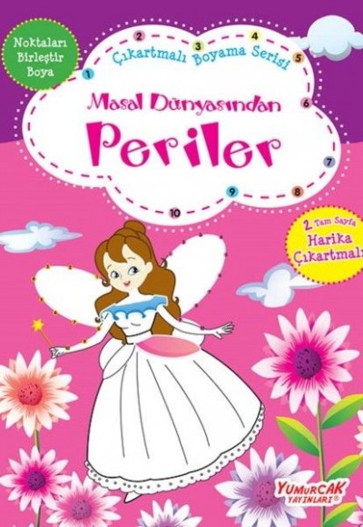 Periler-Çıkartmalı Boyama Serisi Periler-Çıkartmalı Boyama Serisi