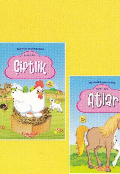 Aktiviteli Boyama Serisi - Pembe (6 Kitap) Aktiviteli Boyama Serisi - Pembe (6 Kitap)