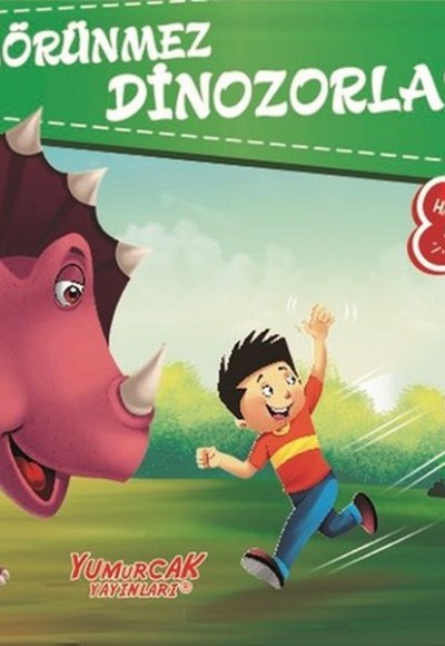 Görünmez Dinozorlar - Üç Boyutlu Kitap Görünmez Dinozorlar - Üç Boyutlu Kitap