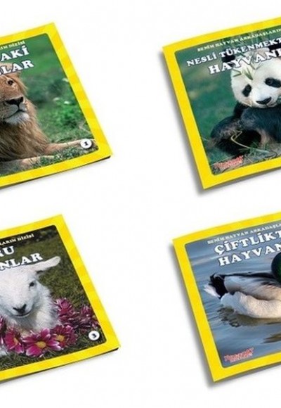 Benim Hayvan Arkadaşlarım Dizisi - 4 Kitap Benim Hayvan Arkadaşlarım Dizisi - 4 Kitap