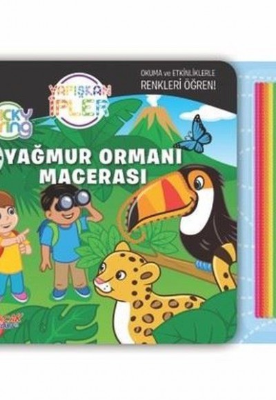 Yağmur Ormanı Macerası - Yapışkan İpler Yağmur Ormanı Macerası - Yapışkan İpler