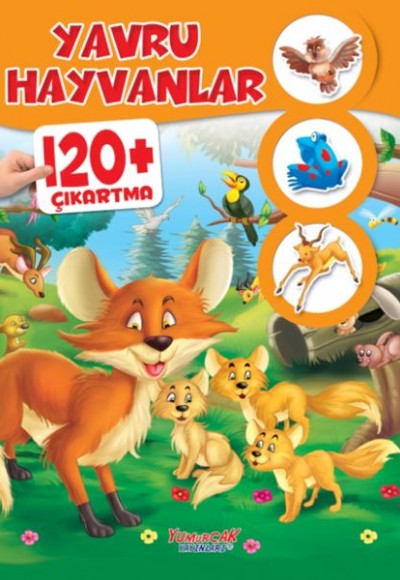 Yavru Hayvanlar 120+ Çıkartma Yavru Hayvanlar 120+ Çıkartma