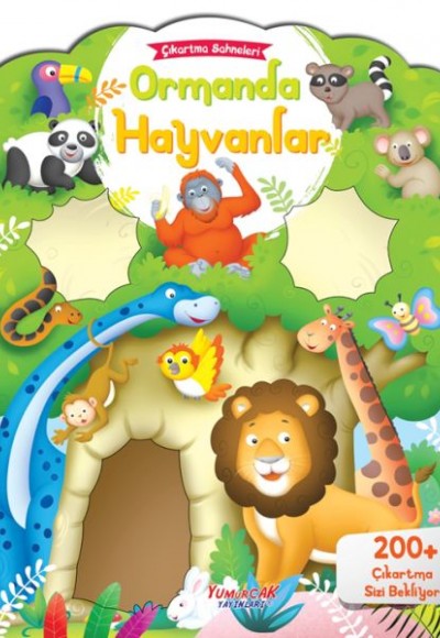 Çıkartma Sahneleri - Ormanda Hayvanlar Çıkartma Sahneleri - Ormanda Hayvanlar