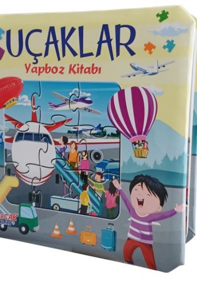 Uçaklar - Yapboz Kitabı