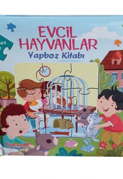 Evcil Hayvanlar - Yapboz Kitabı Evcil Hayvanlar - Yapboz Kitabı