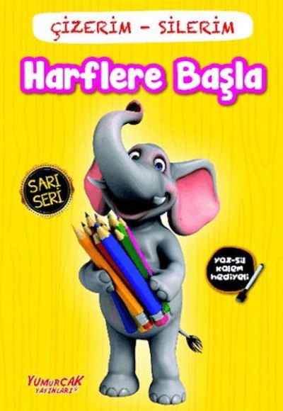 Çizerim Silerim - Harflere Başla Çizerim Silerim - Harflere Başla