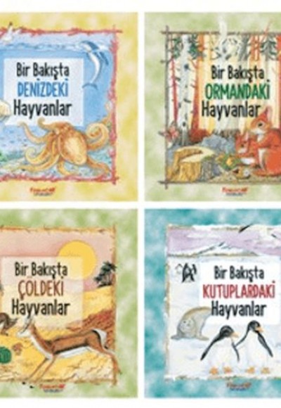 Bir Bakışta Hayvanlar Serisi (4 Kitap) Bir Bakışta Hayvanlar Serisi (4 Kitap)