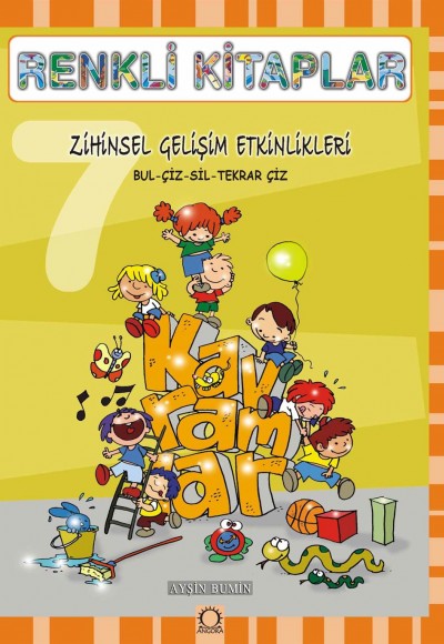 Renkli Kitaplar - 7 Zihinsel Gelişim Etkinlikleri
