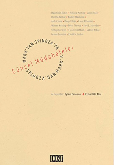 Marx'tan Spinoza'ya, Spinoza'dan Marx'a: Güncel Müdahaleler Marx'tan Spinoza'ya, Spinoza'dan Marx'a: Güncel Müdahaleler